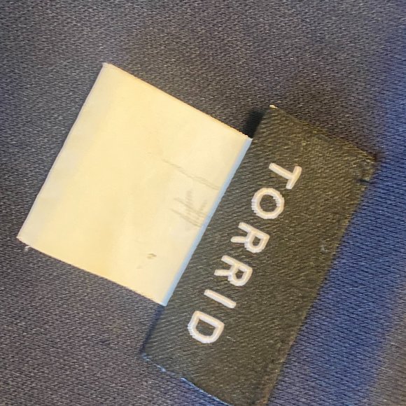 Torrid Pleated Chiffon Maxi Dress Navy - 2X - Picture 7 of 9